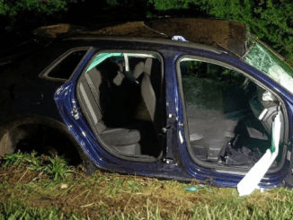 incidente Castel del Giudice, auto ribaltata di notte
